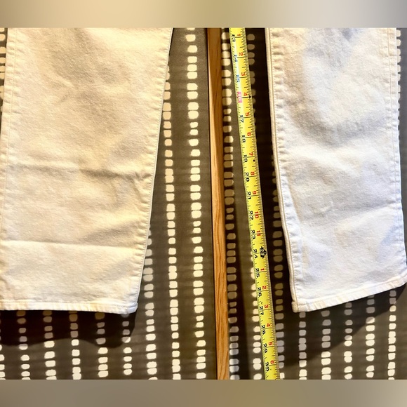 💜 NWT Madewell Tile White The Petite '90s Straight Jean Size 29P - Picture 11 of 11